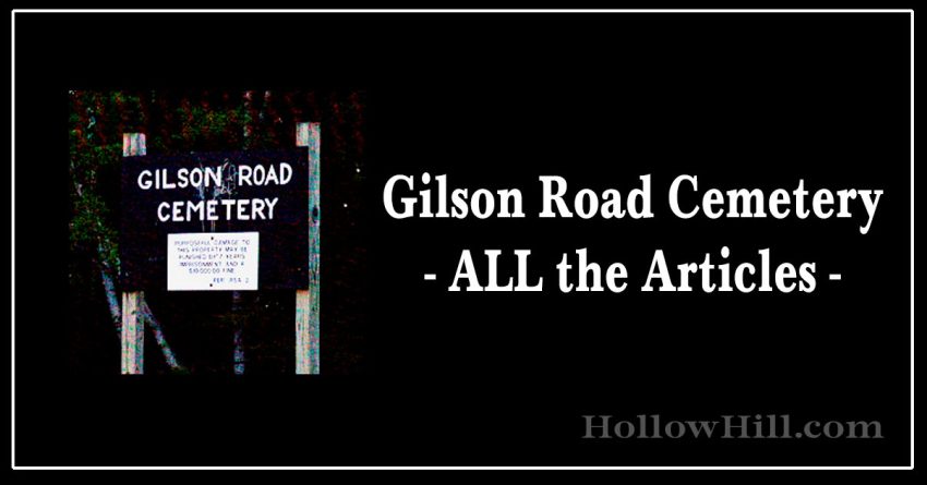 Gilson Road Cemetery, Nashua, NH - Index to all articles