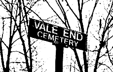 Vale End sign