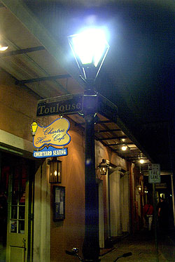 Toulouse Street, New Orleans.