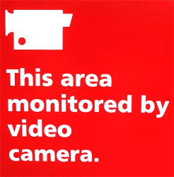 video camera warning to ghost hunters