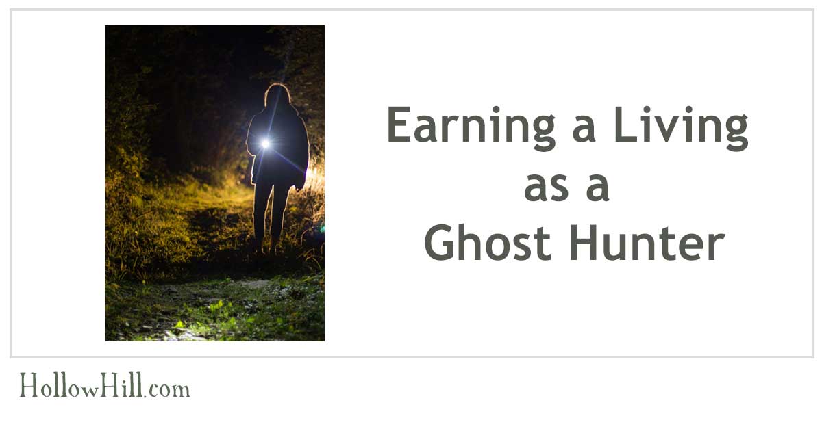 Earning a living as a ghost hunter