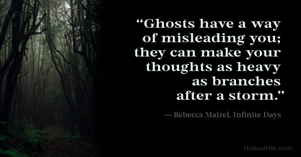 Ghosts mislead people
